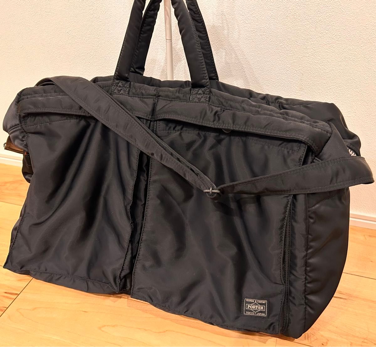 ☆美品☆PORTER☆ポーター☆タンカー☆ボストンバッグ☆ブラック☆2way☆