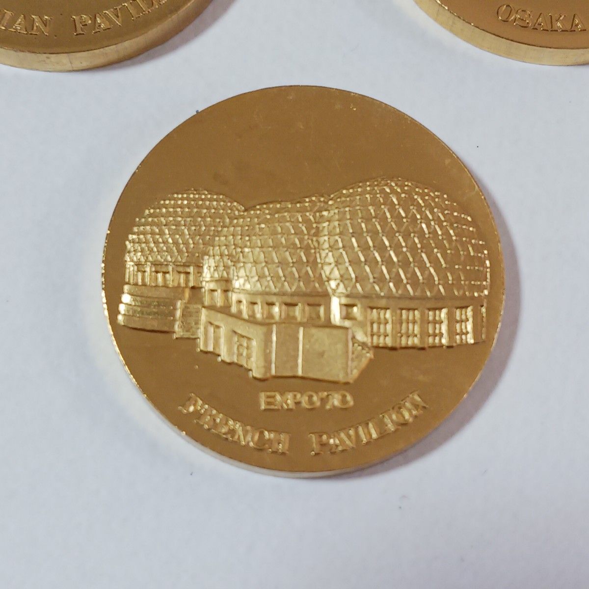 日本万国博覧会記念 EXPO'70 パビリオンメダル 5枚セット 直径 約30mm