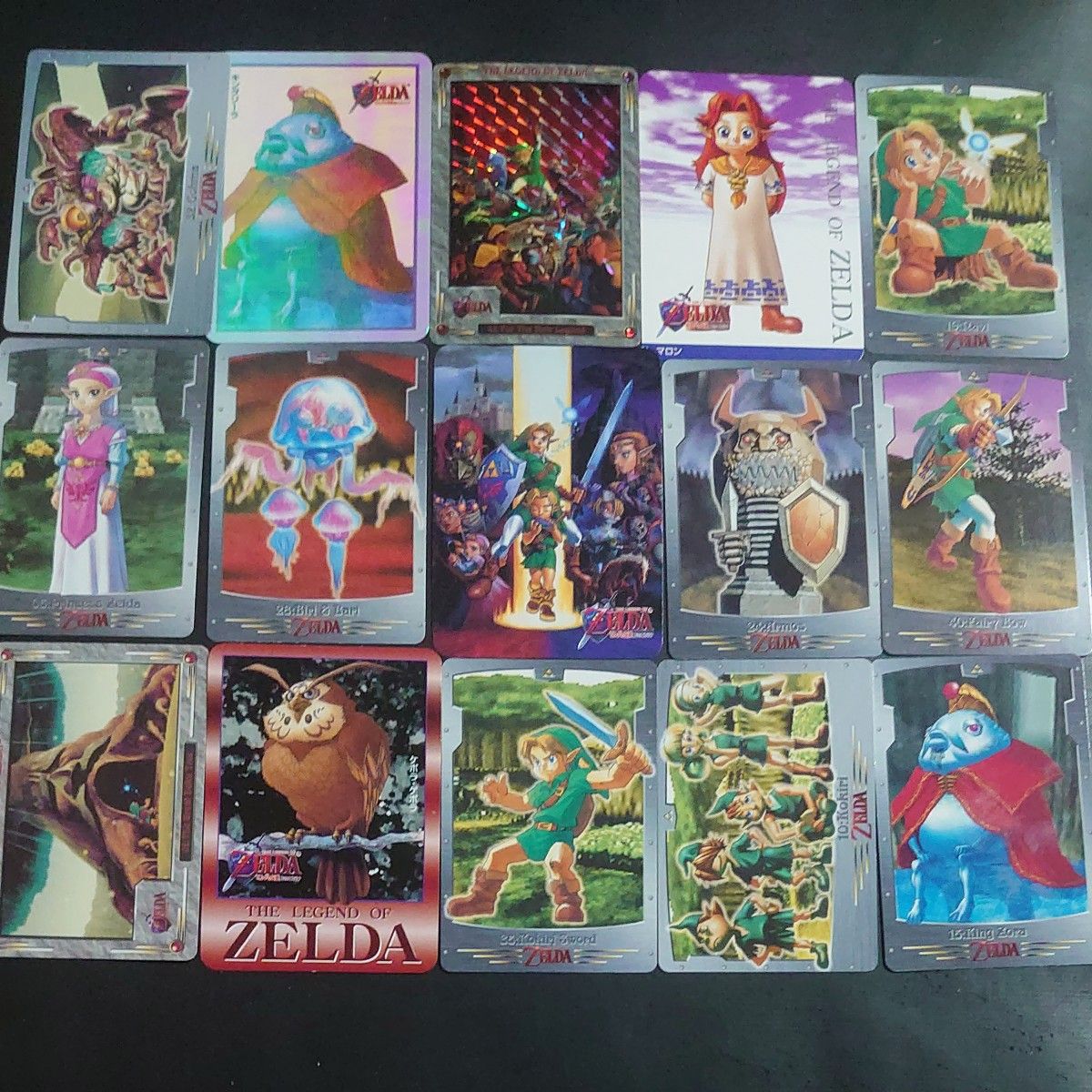 ゼルダの伝説カードダス 42種コンプ品 ゼルダの伝説 時のオカリナ