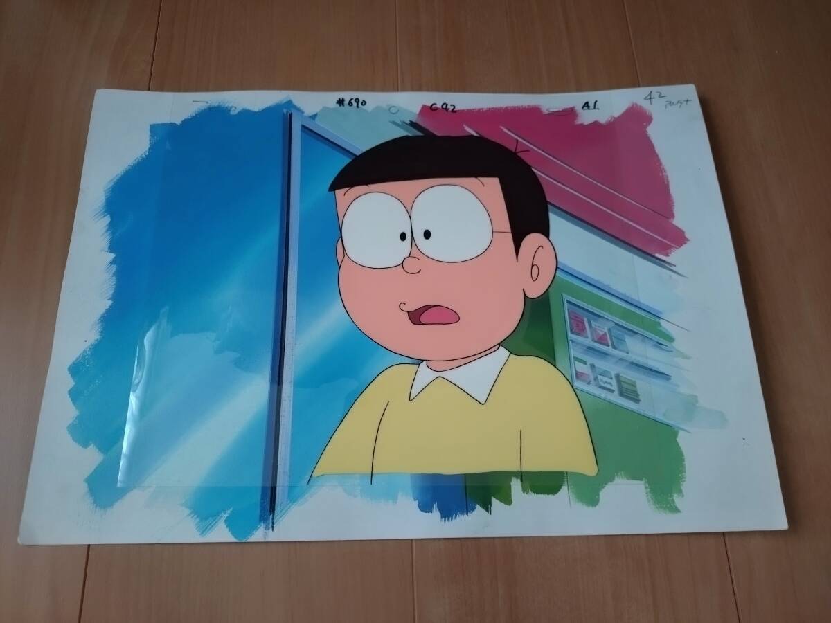 ドラえもん」劇場版アニメ背景画付きセル画額縁入り ドラえもん」劇場