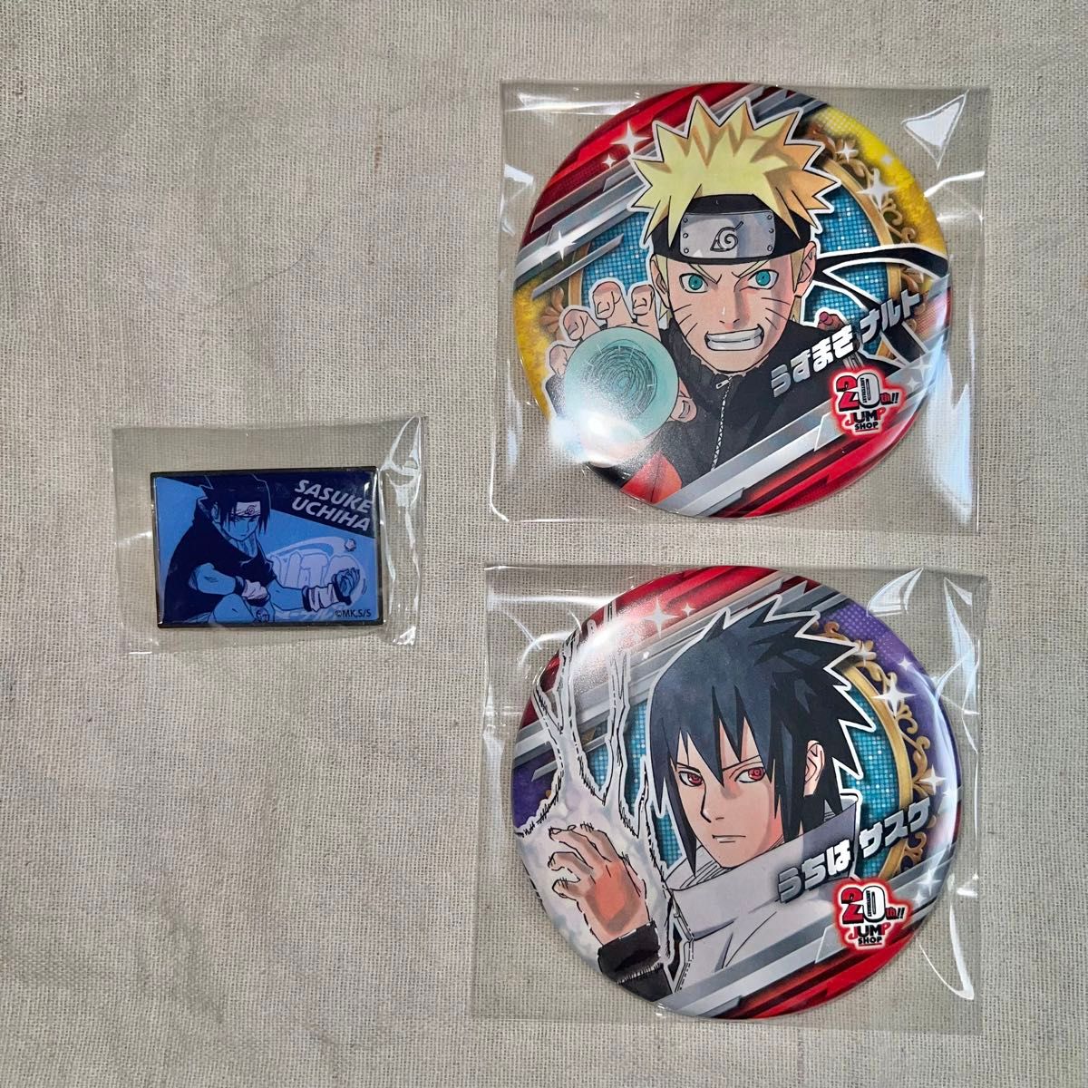 NARUTO 缶バッジ ジャンプショップ限定
