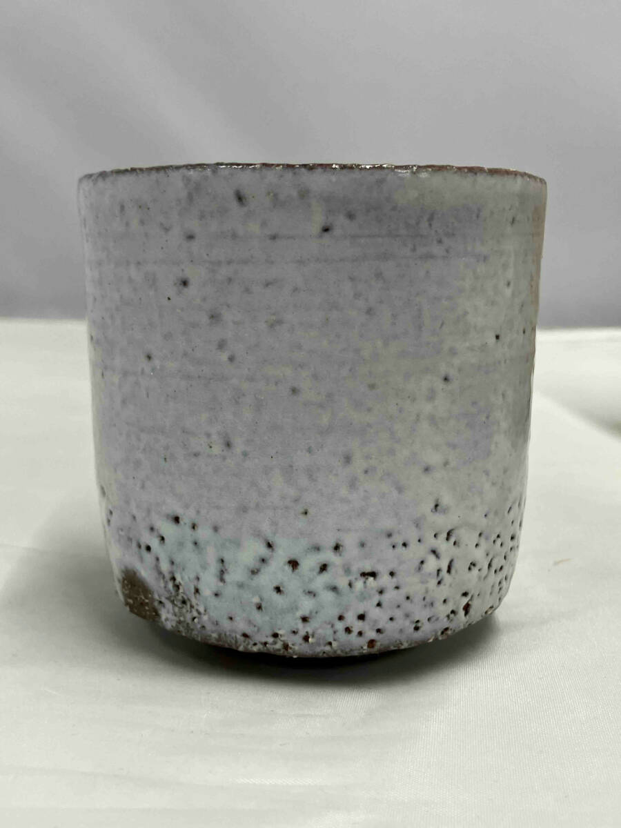 三輪栄造 三輪窯 萩焼 湯呑 共箱 コレクション 三輪栄造 三輪窯 萩焼