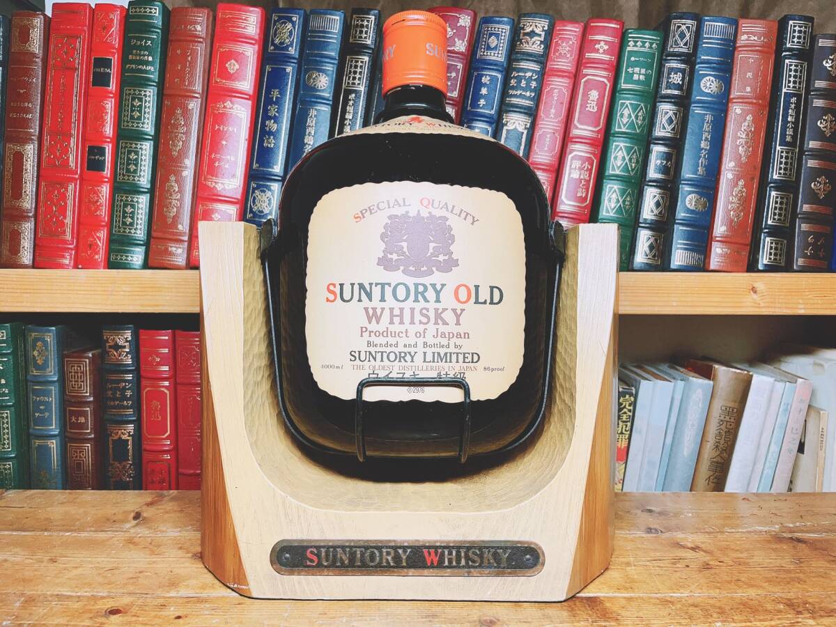 未開栓【特大サイズ】サントリー オールド 特級ウイスキー 4000ml 43