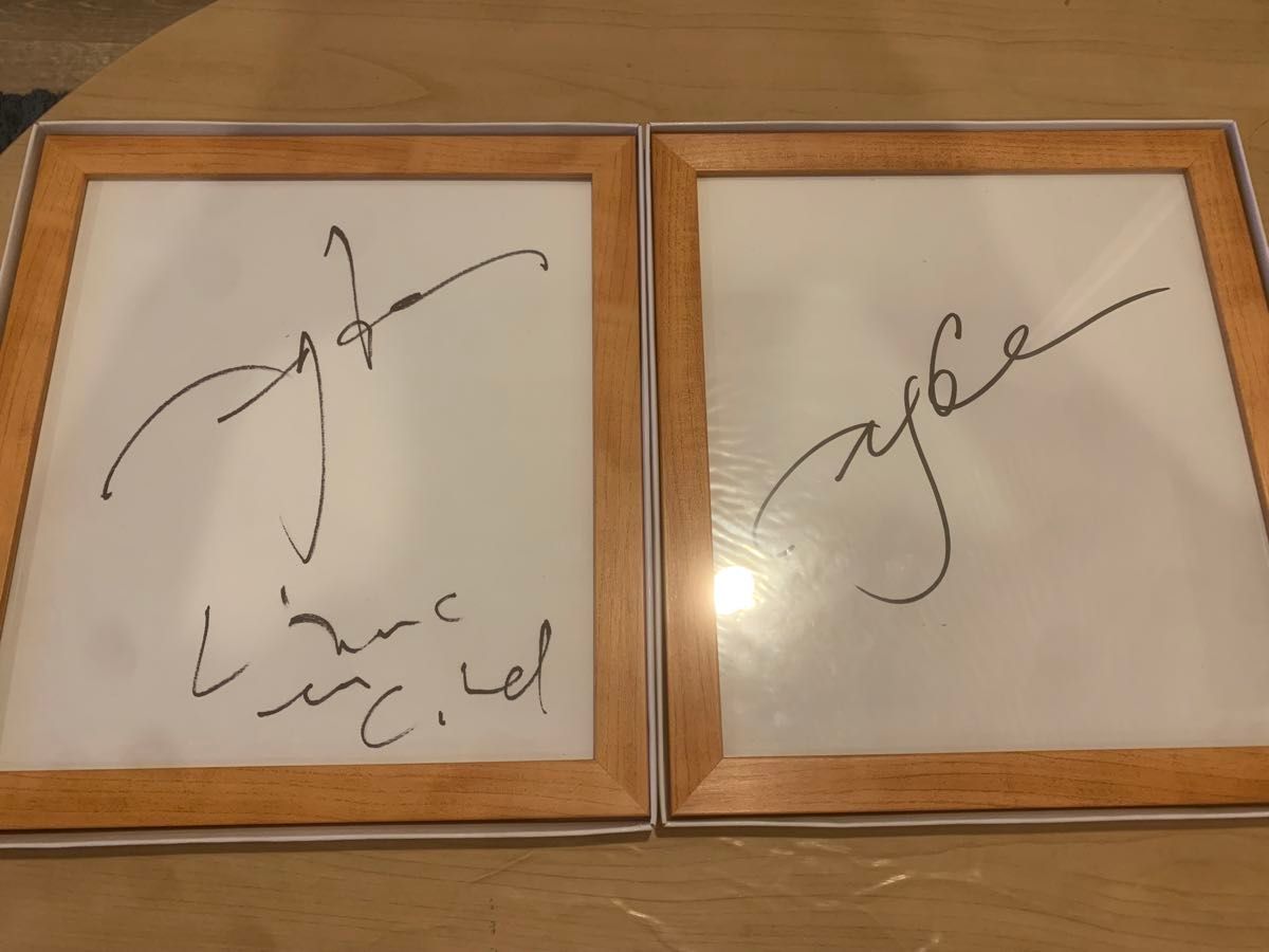 ラルク hyde tetsuya 直筆サイン色紙 Amazon.co.jp: ラルク 直筆サイン