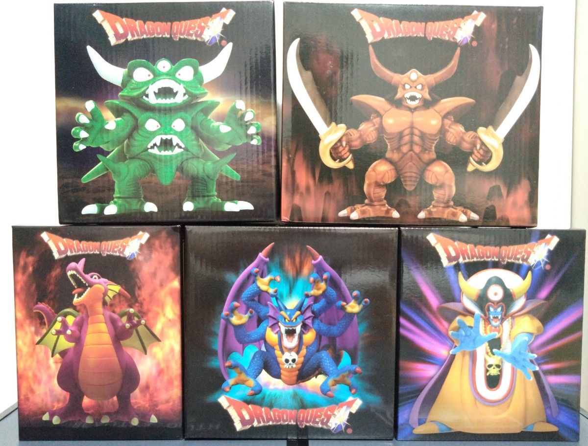 ドラゴンクエスト 伝説の魔王フィギュア 5種 未開封