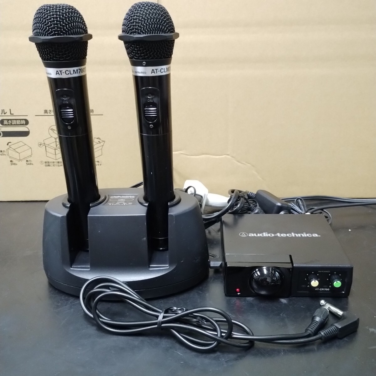 カラオケ マイク AT-CLM700TX オーディオテクニカ ワイヤレスマイク AT