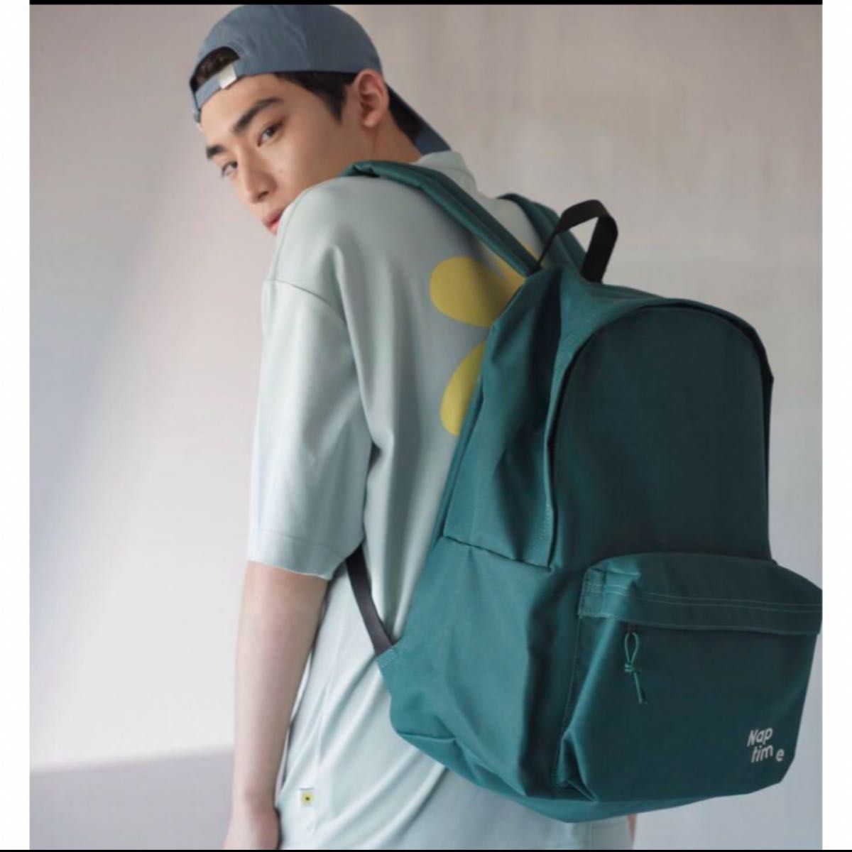 Nissy Naptime ナップタイム ハーフムーンBAG イエロー オン