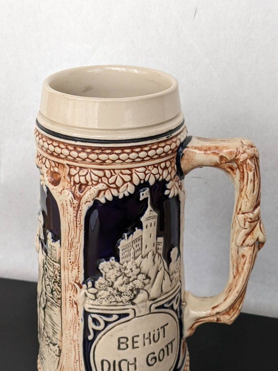 ドイツ ビールジョッキ ビアジョッキ 陶器製 置物｜Yahoo!フリマ（旧