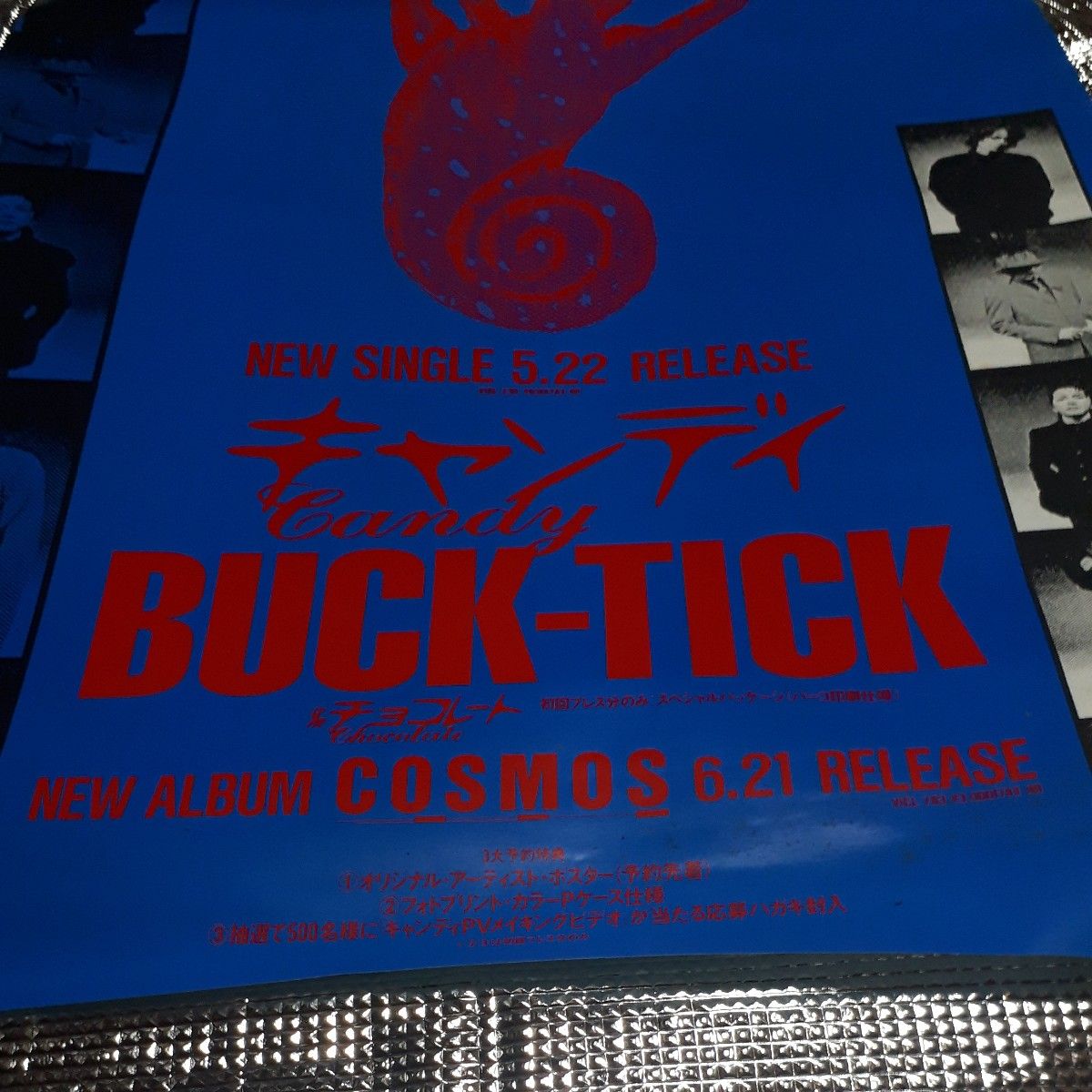 激レア！超特大 迫力！BUCK-TICK TABOO店頭告知パネルポスター BUCK