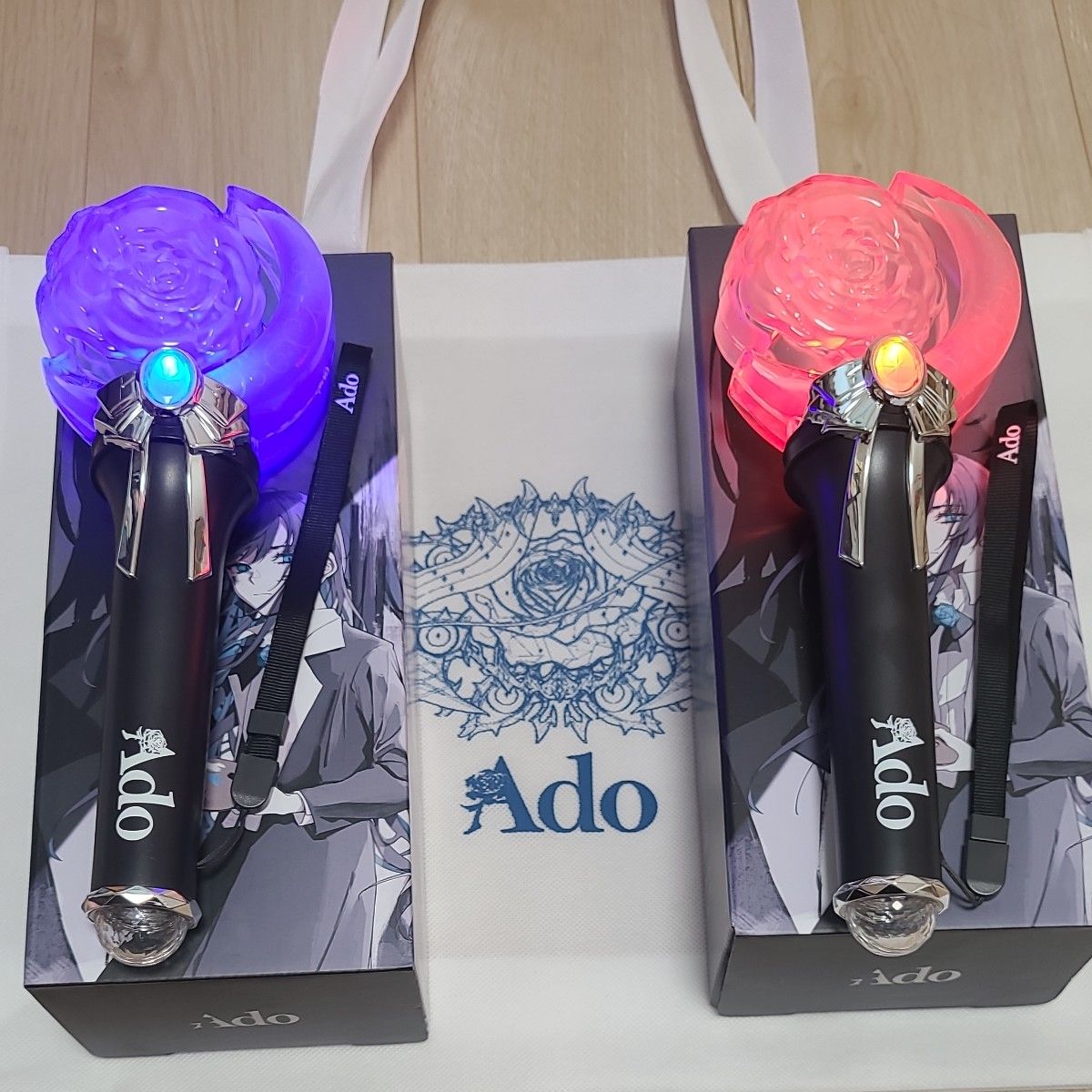 Ado ペンライト モナ・リザの横顔 2個セット Ado モナリザの横顔 ペン