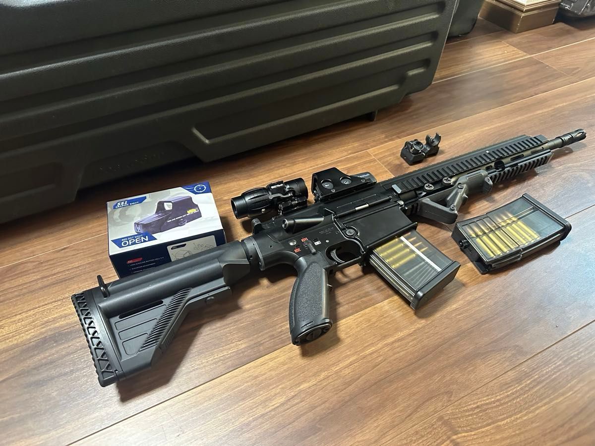 東京マルイ製次世代電動ガン HK417 中古 オマケたくさん 大荷物 東京