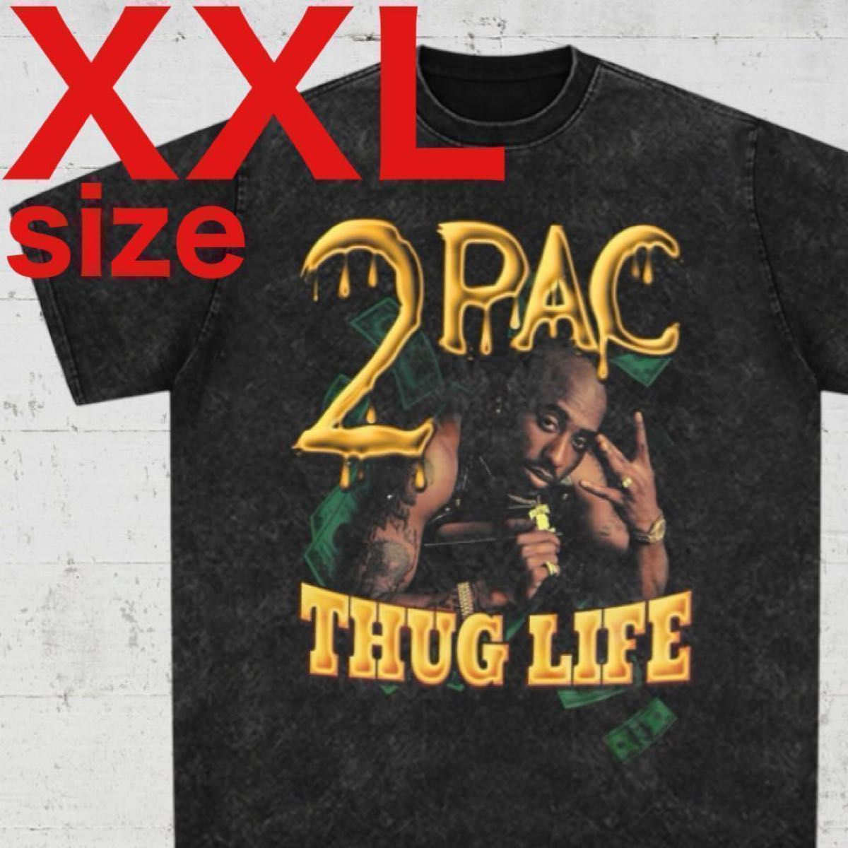 2Pac Thug Life Tシャツ XXL ラップT vintage
