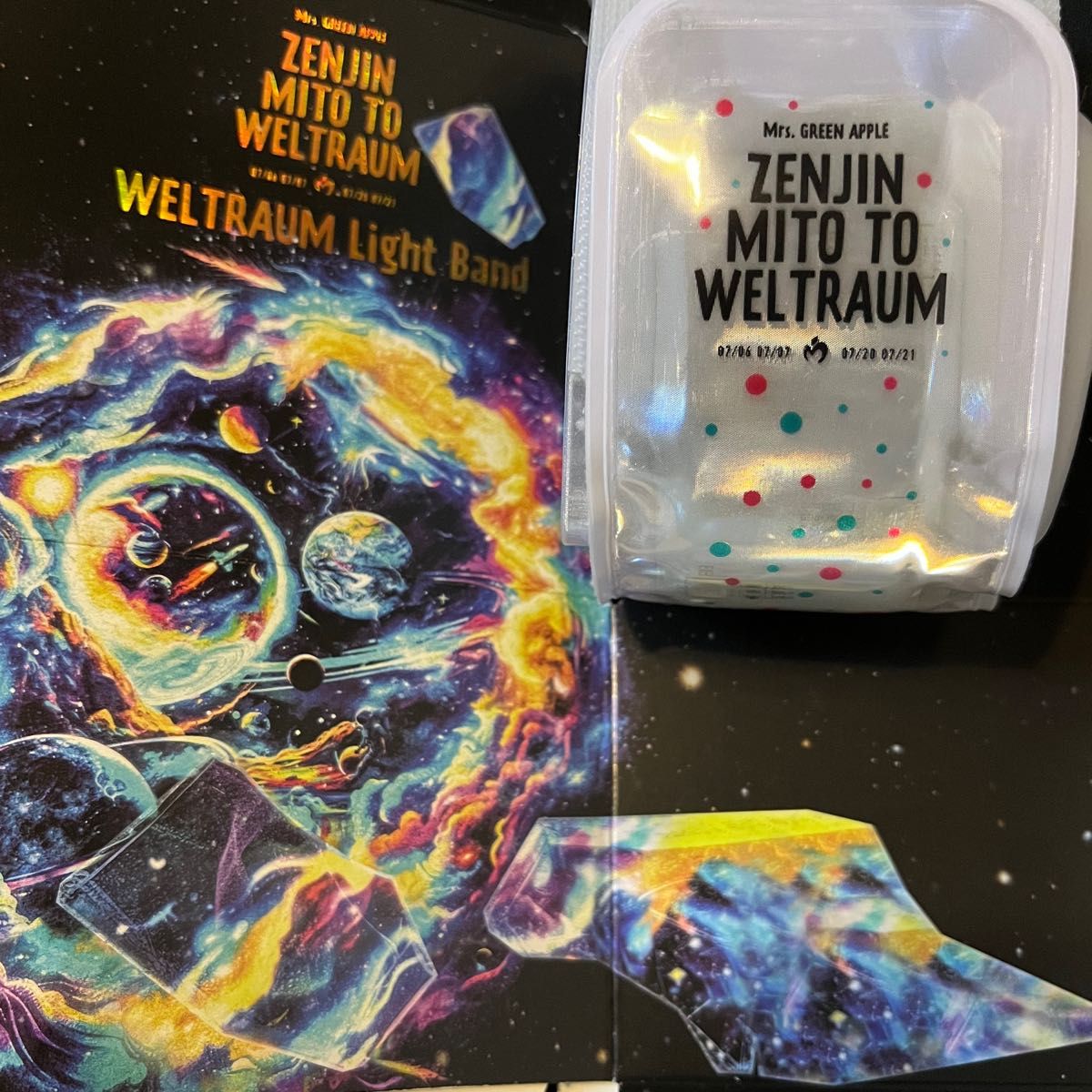 新品未使用】Mrs. GREEN APPLE ゼンジン未到 公式ライトバンド Mrs