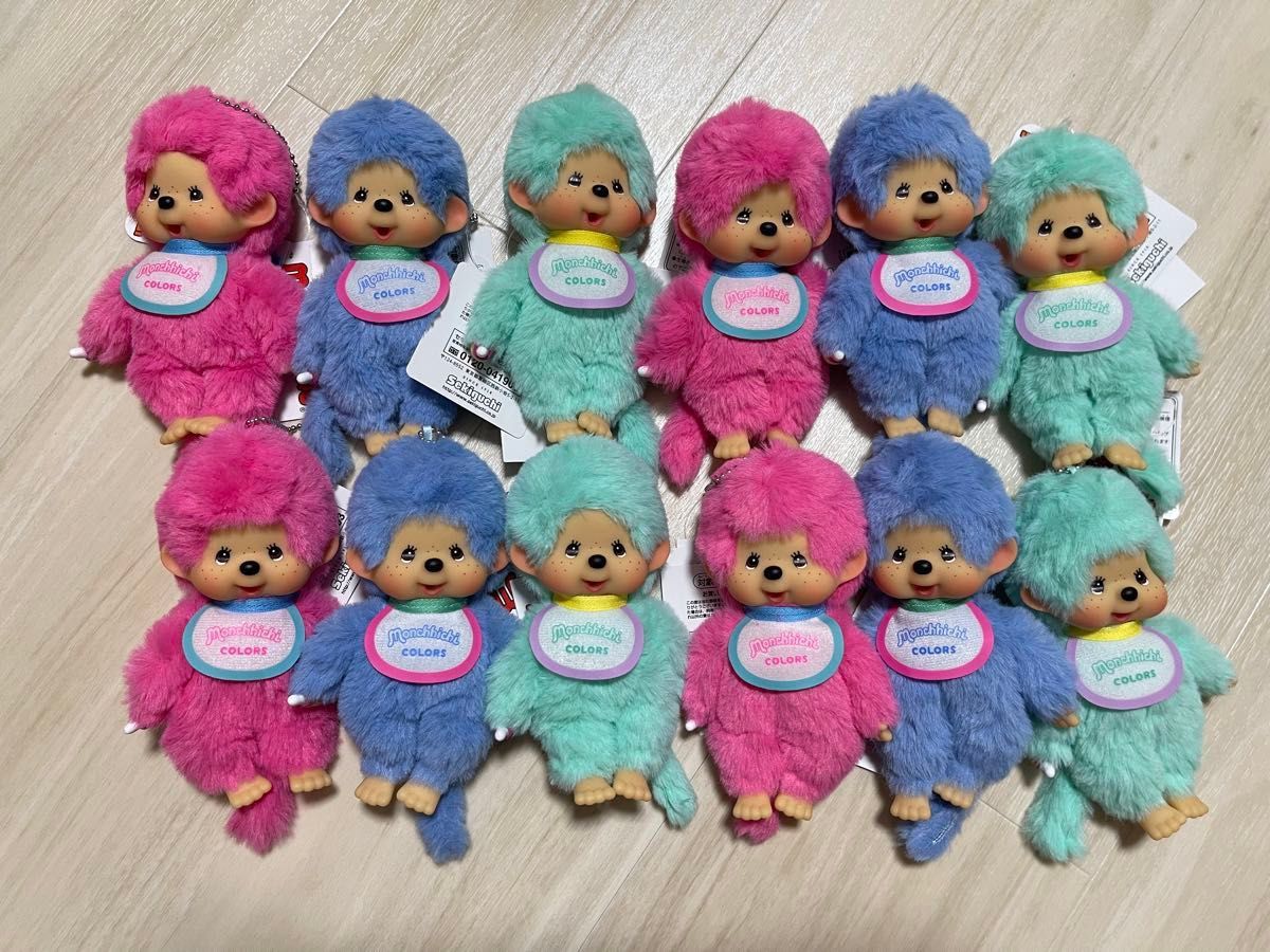 新作 12体セット モンチッチ COLORS 3色セット