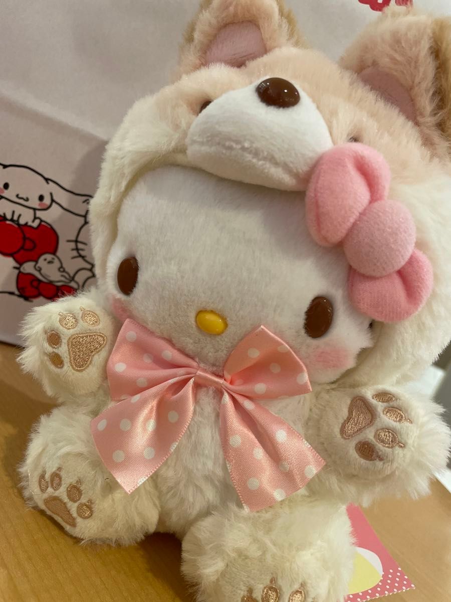 ご当地キティ ぬいぐるみ 北海道 キタキツネ 北海道限定 ハローキティ