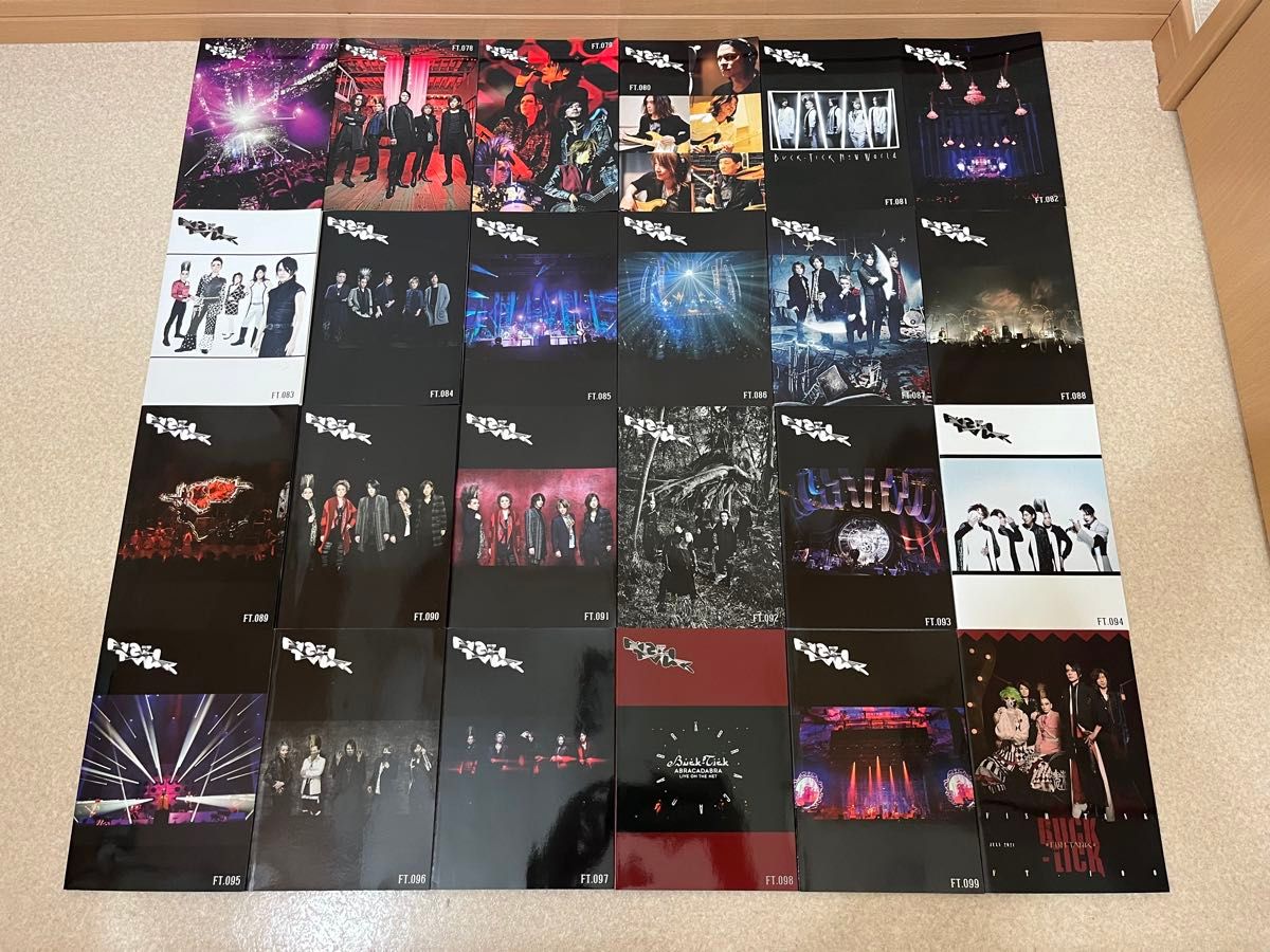 BUCK-TICK 会報 20冊 特典セット BUCK-TICK 会報セット BUCK-TICK 会報