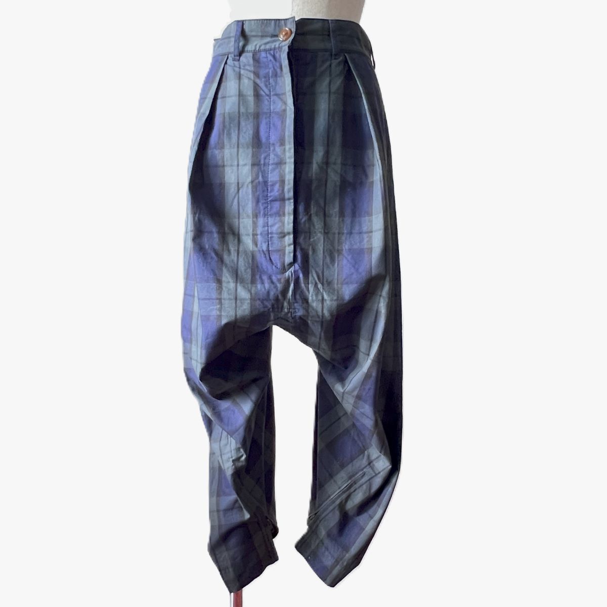 ヴィヴィアンウエストウッド チェックサルエルパンツ