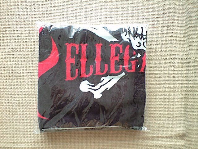 即決 未開封 ELLEGARDEN Skull バスタオル エルレガーデン スカル ドクロ