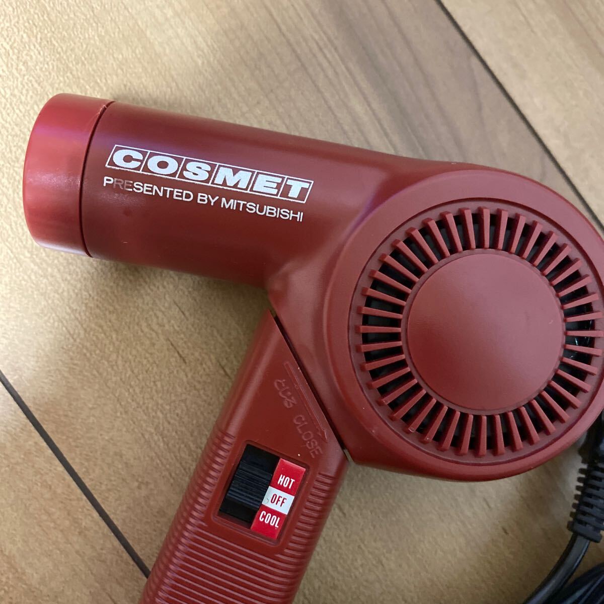 昭和 レトロ 三菱電気 ヘアードライヤー COSMET HD-731 ドライヤー