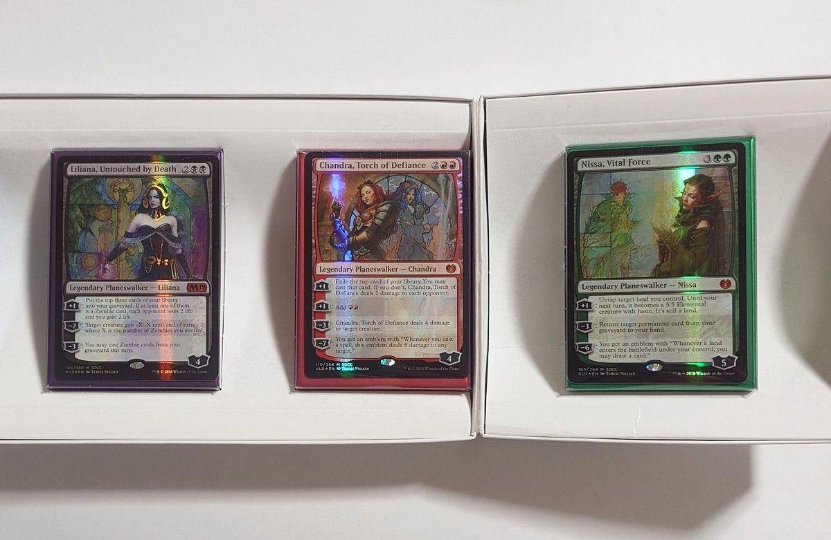 MTG SDCCプレインズウォーカーセット2018 未開封品 FOIL 英語版 MTG