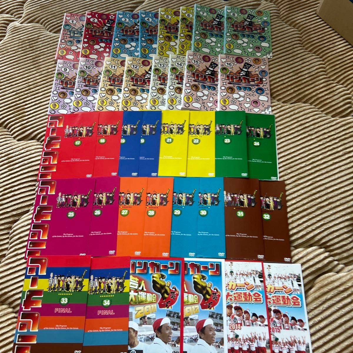 DVD リンカーン 全34巻 + 芸人大運動会 2011 ・ 2012 計36巻 DVD