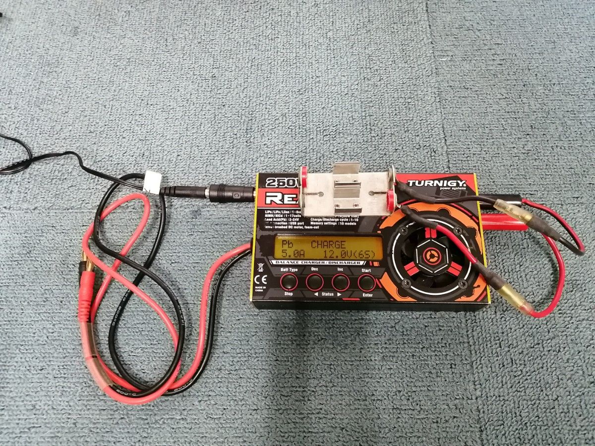 ミニ四駆 充電器 モーター慣らし REACTOR 250W 10A リアクター THUNDER