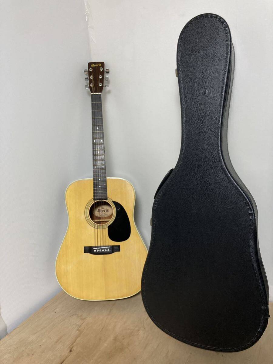 弦新品】Morris W-20モーリス楕円幌馬車ラベル アコースティックギター