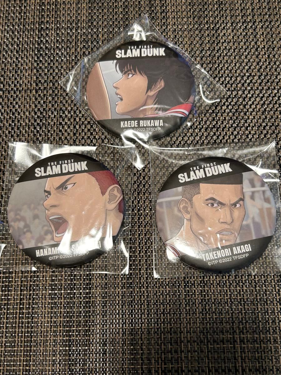 映画 スラムダンク POPUP 限定 グッズ マット缶バッジ 宮城リョータ22