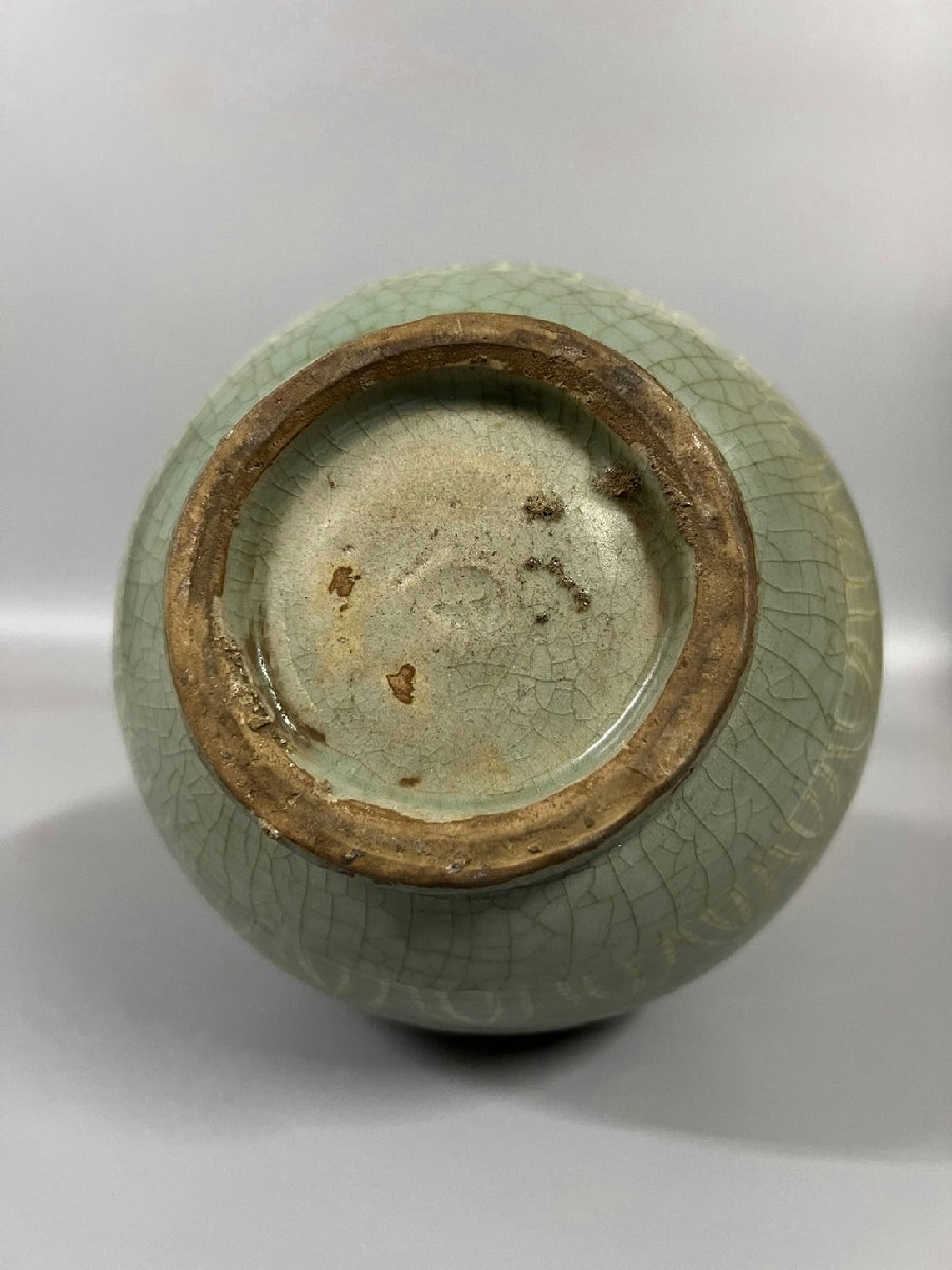 李朝 高麗 青磁 筆置 アンティーク青磁 蔵出し 1客 李朝 高麗 青磁 筆