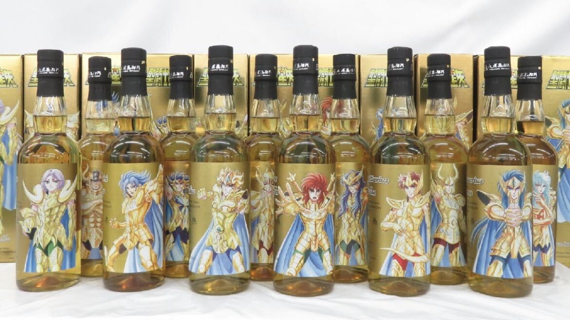 新品・未開栓】聖闘士星矢ゴールド聖闘士ウィスキー7本セット 【公式通販】