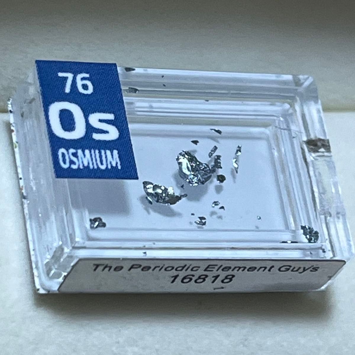 超希少 オスミウム99 9%レアメタル周期要素タイルクリスタル｜Yahoo