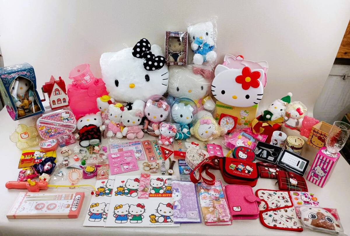 ハローキティぬいぐるみプリンカラードールGJ&レトロカラードール