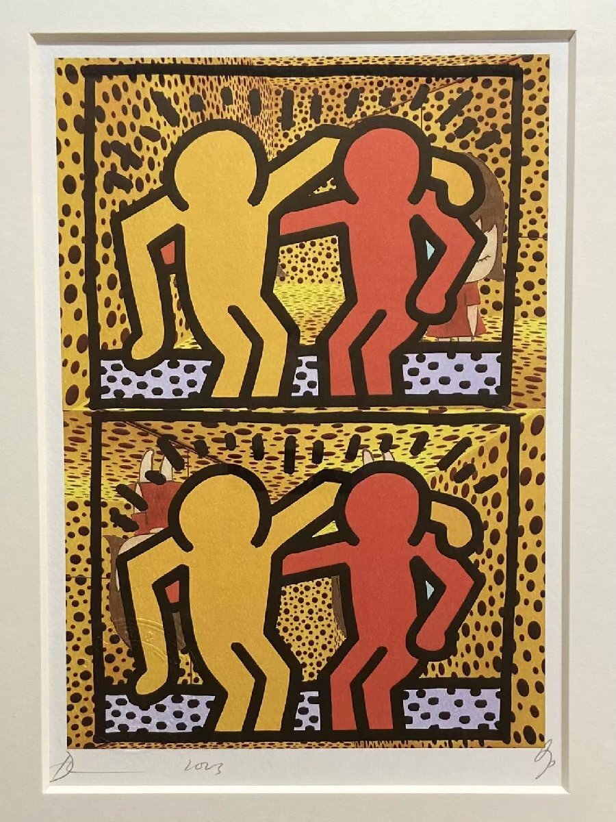 ミ*ダ様 death nyc 世界限定100枚 奈良美智 キースヘリング DEATH NYC