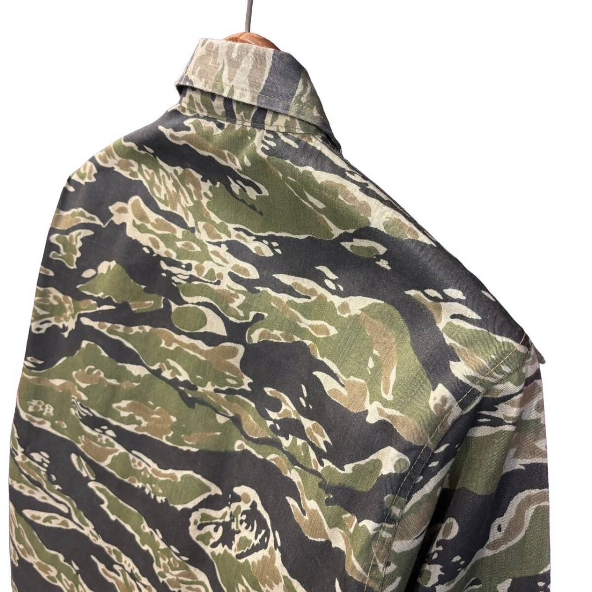 60s ヴィンテージ タイガーカモ シャツ ジャケット 60年代