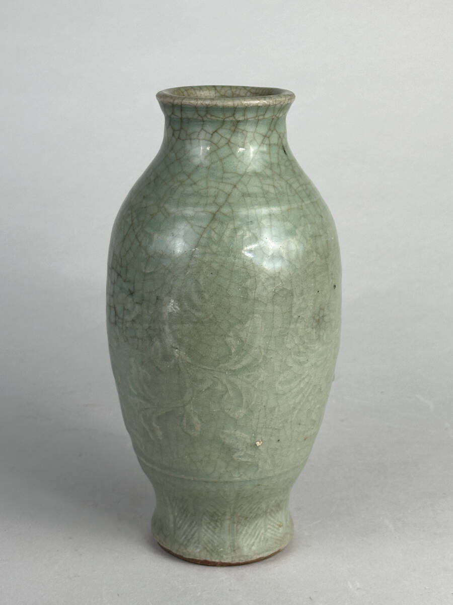 明時代 龍泉窯 青磁水注 天龍寺 七官 （鎌倉買取品） 龍泉窯 明時代 七