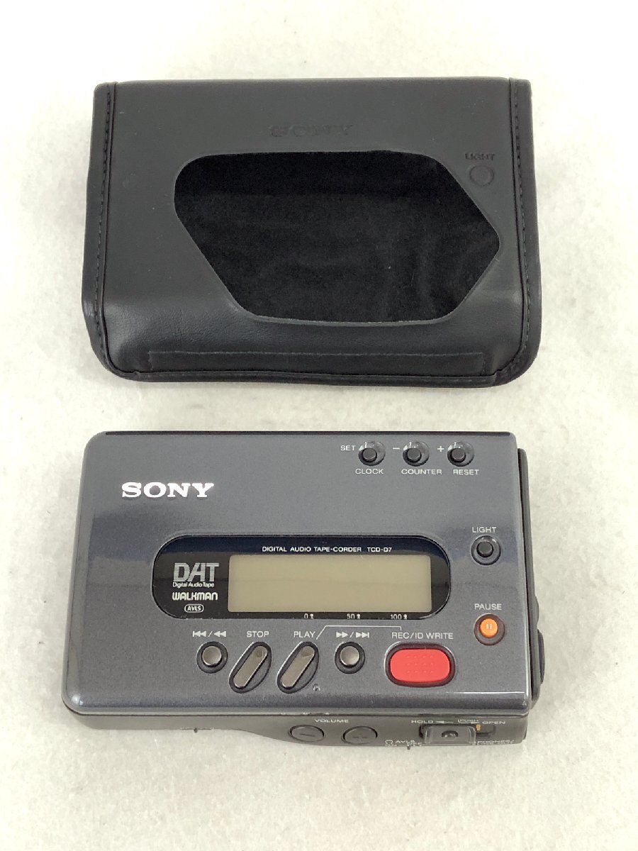 ☆ジャンク品☆DATウォークマン/ポータブルDAT TCD-D7 SONY/ソニー