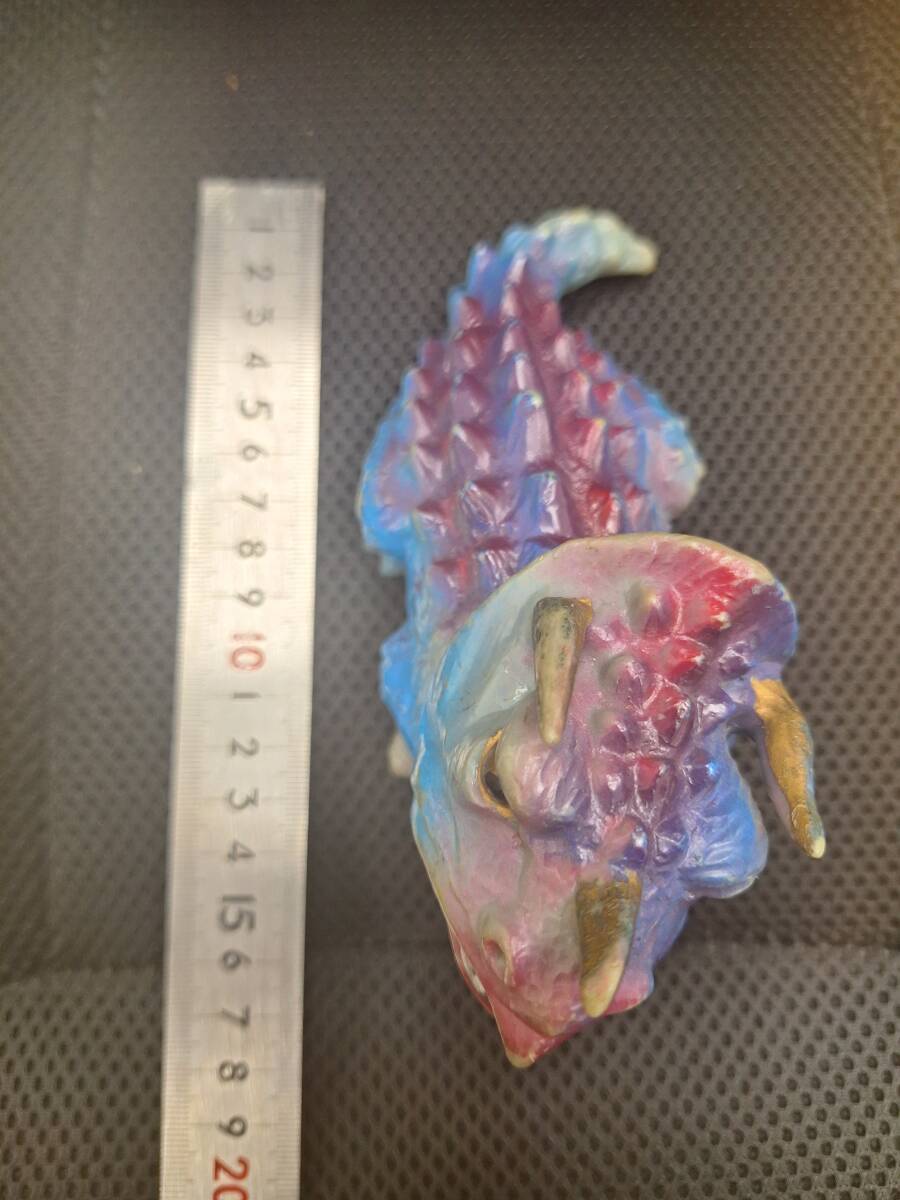 Yahoo!オークション - 【希少】三浦トーイ製 トリケラトプス風怪獣ソフ