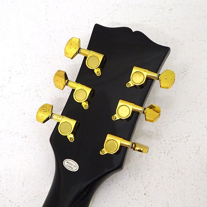 ☆中古☆Photogenic エレキギター レスポールカスタム ブラック ソフト