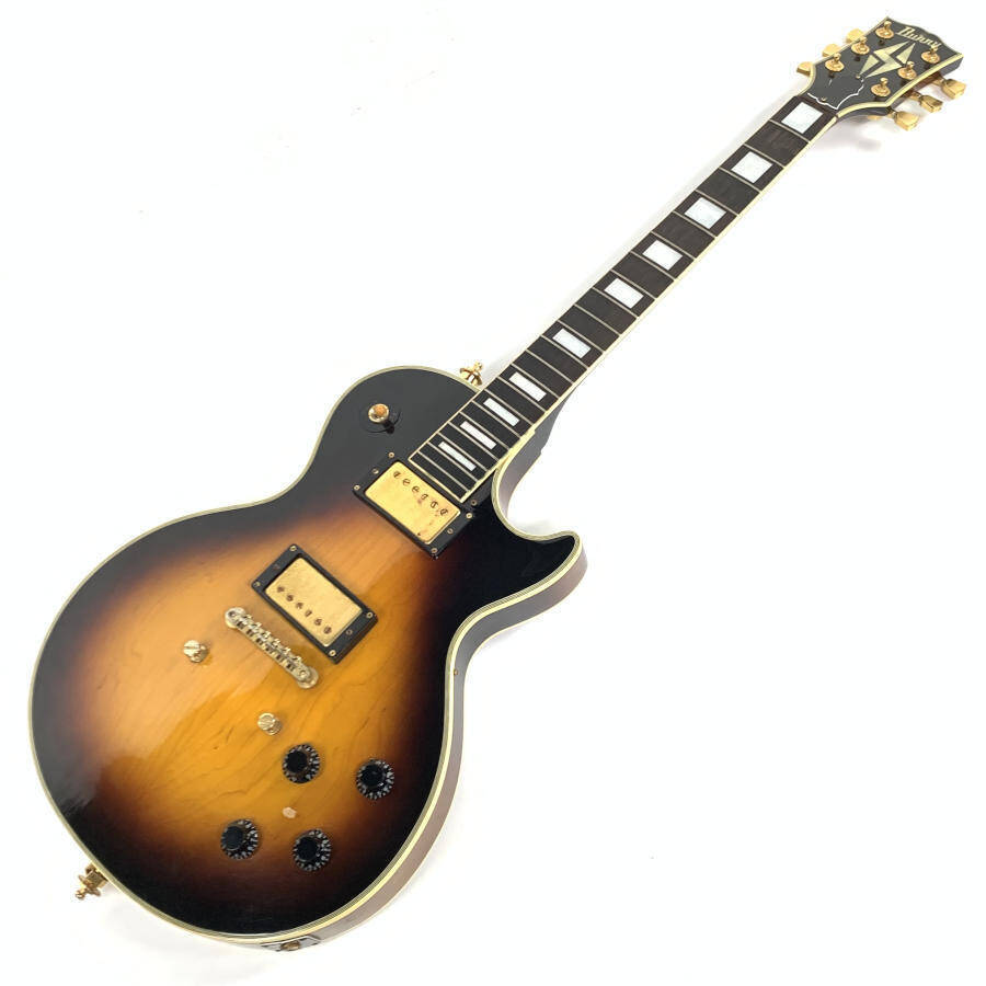 Burny バーニー レスポールカスタムタイプ エレキギター サンバースト