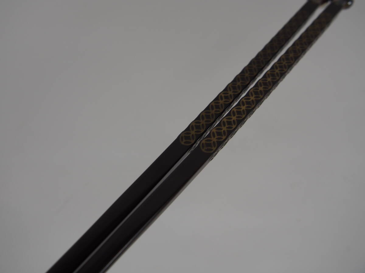 金工師 木村清五郎 鳥頭 七宝 象嵌入 飾火箸 火箸 清五郎 共箱 共布