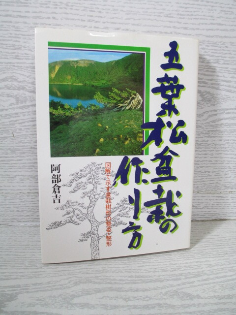 ◇[著者署名あり] 五葉松盆栽の作り方―図解で示す盆栽樹形の