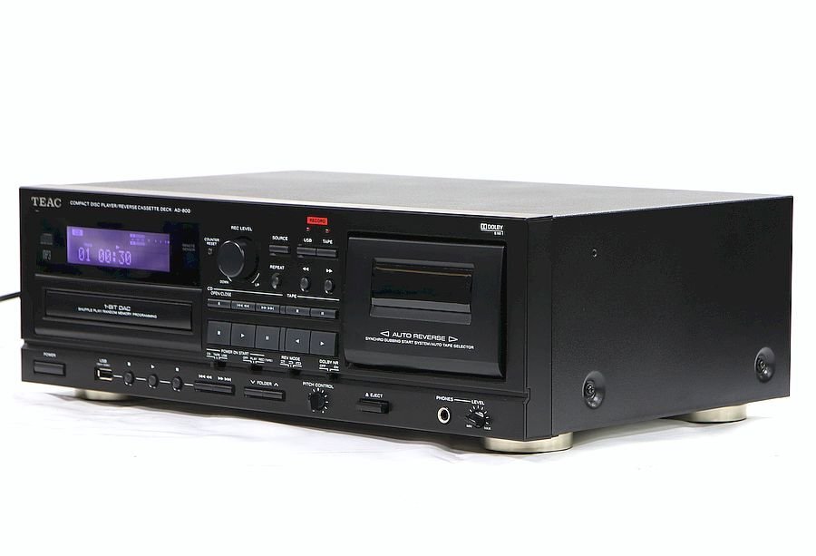 ジャンク 3ヘッドカセットデッキ [E-4] TEAC V-800X カセットデッキ