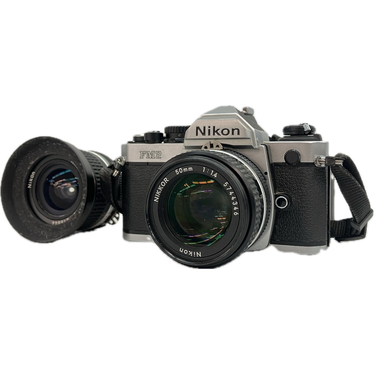 Nikon FM2 フィルムカメラ 50mmレンズ付き Nikon FM2 フィルム一眼レフカメラ+50mm F1.4 Nikon FM2 フィルム