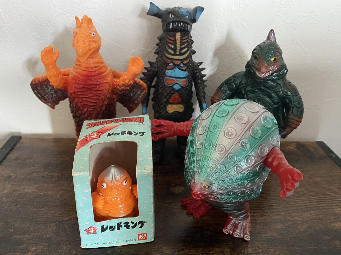 ポピー キングザウルス ウルトラQ ガラモン クリア ソフビ 3481 参考