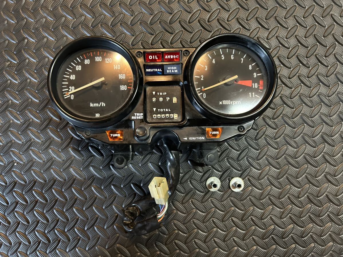 CB750K☆純正 スピード/タコ メーター 検【ホンダ RC01 KZ/KA CB750F
