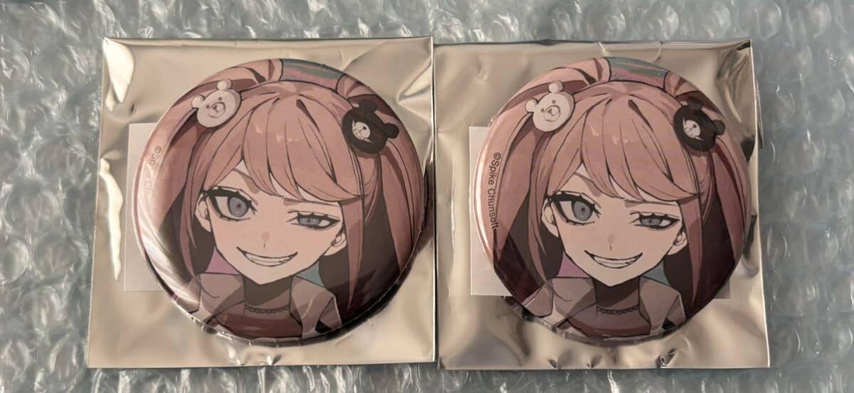 ダンガンロンパ 戦刃むくろ 缶バッジ なぞとも カバー付き ダンガン