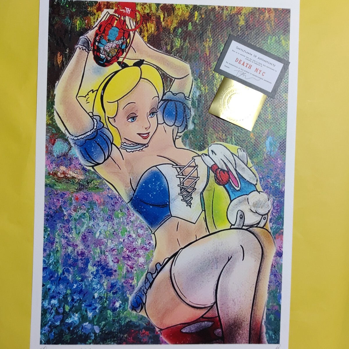 DEATH NYC 世界限定100枚 アートポスター18 世界限定100枚】Death NYC