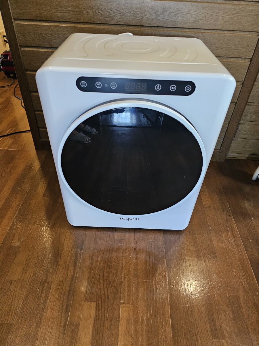 Yoquna 衣類乾燥機 GDZ40-518E 2024年製 3kg UV照射 除菌機能 ドラム