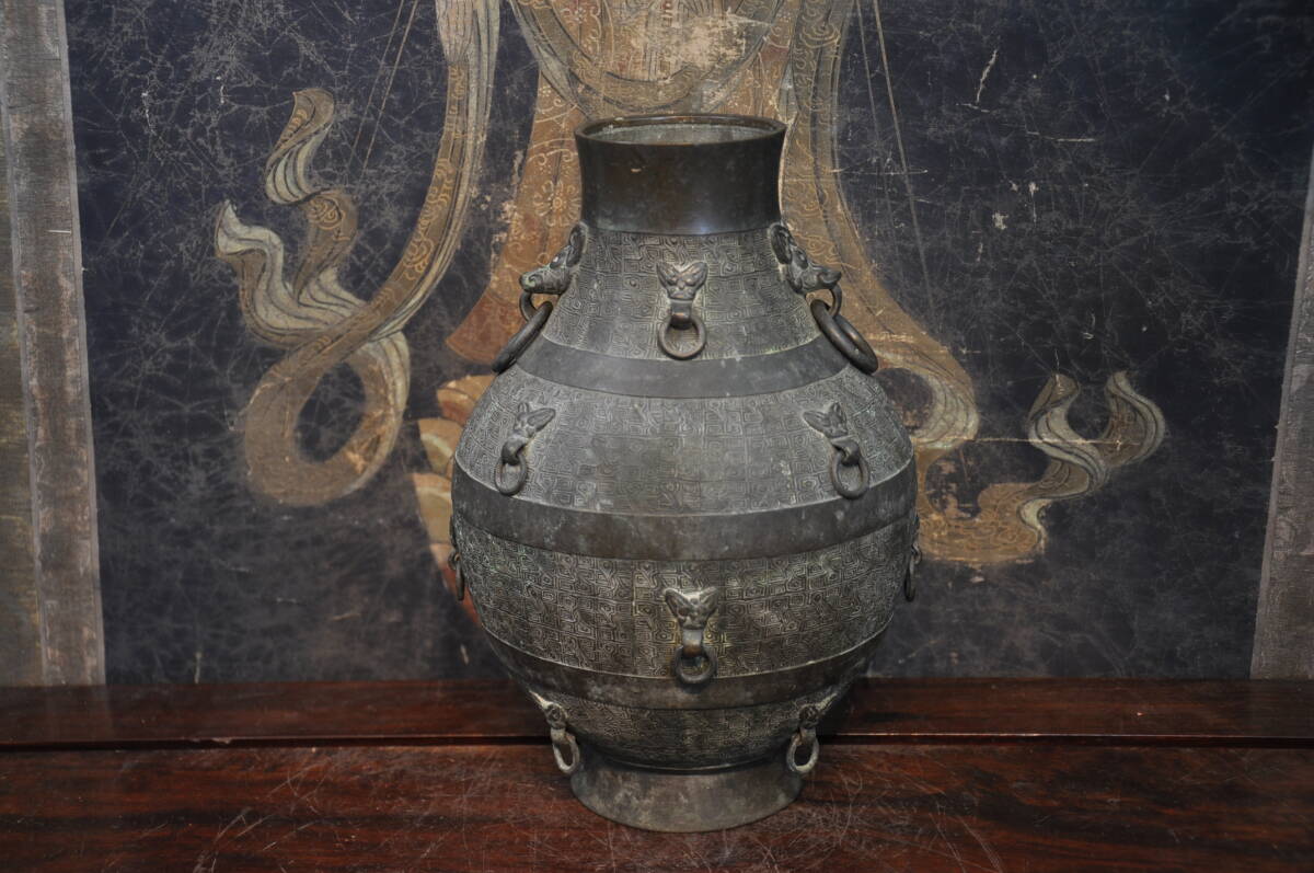 香炉 竜 銅器 銅製品 鎮宅辟邪 開運風水 招財 置物 工芸品 装飾品