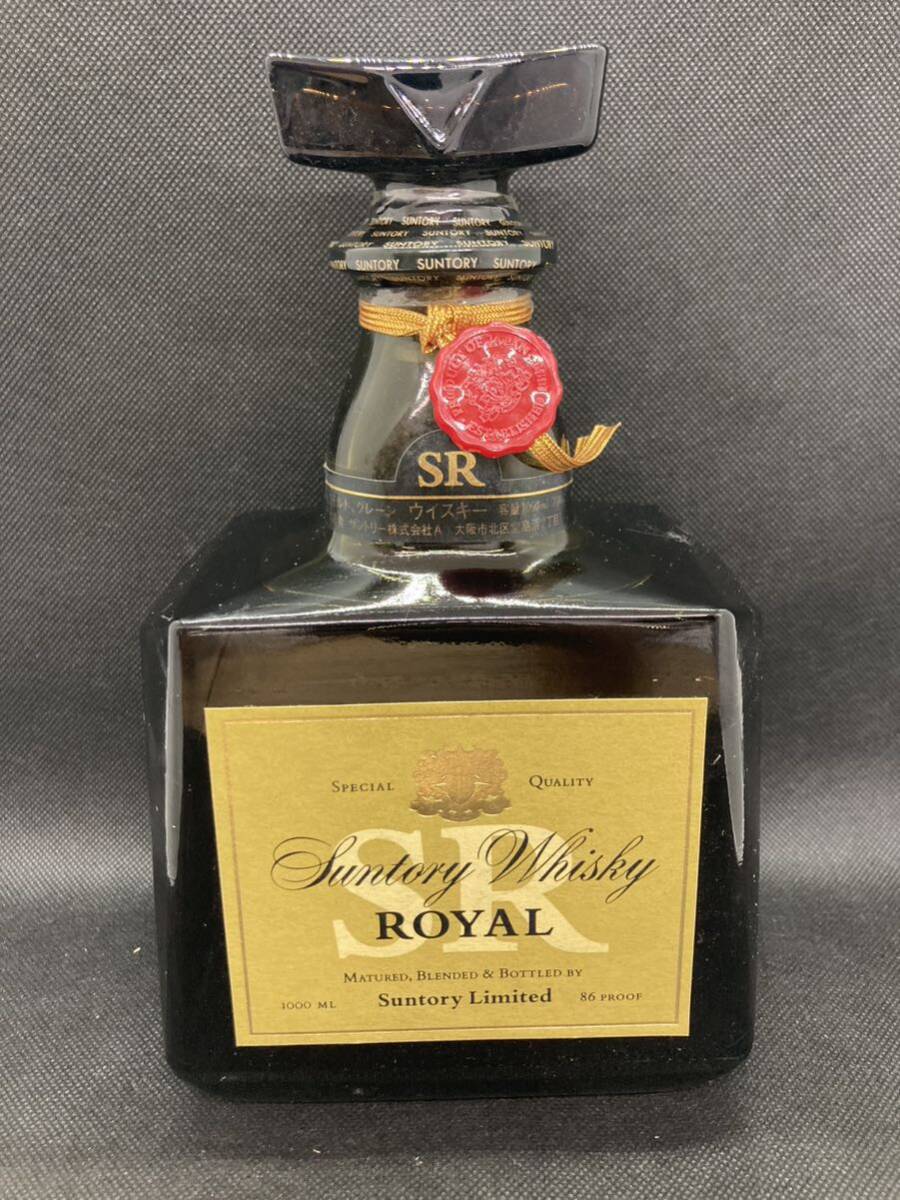 未開栓 サントリー ウイスキー ロイヤル 1000ml 43% SUNTORY SR WHISKY
